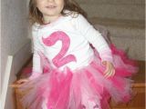 Birthday Girl Outfit 2t Items Similar to Pink 2nd Second Birthday Tutu Outfit 2t