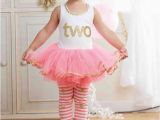 Birthday Girl Outfit 2t Mud Pie Baby Pink Birthday Girl Princess Tunic Legging Set