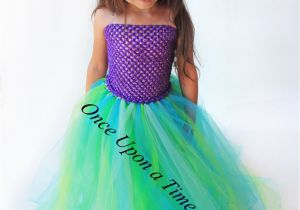 Birthday Girl Outfit 3t Ready to Ship Mermaid Tutu Dress Birthday Outfit