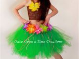 Birthday Girl Outfit 4t Hawaiian Hula Luau Grass Skirt Girls12 Months 2t 3t 4t 5 6