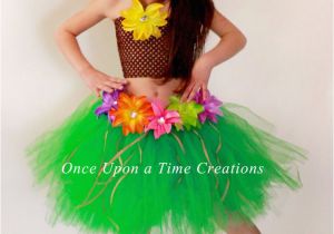 Birthday Girl Outfit 4t Hawaiian Hula Luau Grass Skirt Girls12 Months 2t 3t 4t 5 6