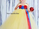 Birthday Girl Outfit 4t Items Similar to Snow White Tutu Dress Halloween