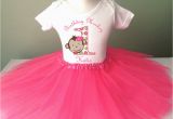 Birthday Girl Outfit 4t Mod Monkey Birthday Shirt Pink Tutu Set Outfit Name Age