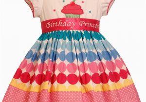 Birthday Girl Outfit 4t New Bonnie Jean Girls Princess Polka Dot Cupcake Birthday