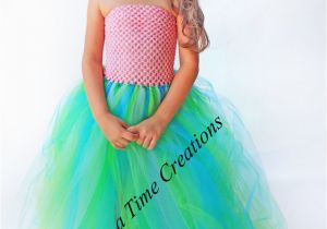 Birthday Girl Outfit 4t Pink Mermaid Tutu Dress 6 12 Months 2t 3t 4t 5t 6 7 8 10