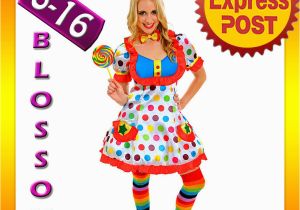 Birthday Girl Outfits for Adults J79 Adult Funny Clown Costume Circus Carnival Fancy Dress