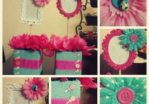 Birthday Girl Pin Dollar Tree Garden Party Idea Girls Birthday Ideas Centerpices