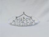 Birthday Girl Rhinestone Tiara Happy Birthday Rhinestone Tiara Girls Birthday Tiara Girls