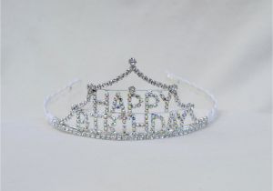 Birthday Girl Rhinestone Tiara Happy Birthday Rhinestone Tiara Girls Birthday Tiara Girls