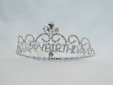 Birthday Girl Rhinestone Tiara Happy Birthday Silver Rhinestone Tiara Birthday Girl Tiara