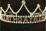 Birthday Girl Rhinestone Tiara Rhinestone Birthday Girl Princess Tiara by