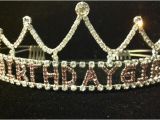 Birthday Girl Rhinestone Tiara Rhinestone Birthday Girl Princess Tiara by