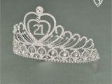 Birthday Girl Rhinestone Tiara Sweetv 21 Twenty One Birthday Party Crown Tiara Comb