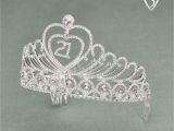 Birthday Girl Rhinestone Tiara Sweetv 21 Twenty One Birthday Party Crown Tiara Comb