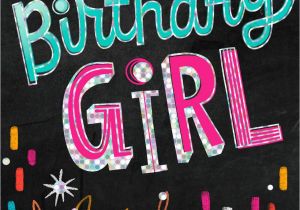 Birthday Girl Roots Foil Streamers Musical Birthday Card for Girl Greeting