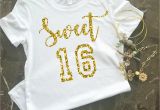 Birthday Girl Shirt 16 Sweet 16 Shirt Birthday Girl Shirt Sweet Sixteen Shirt 16th