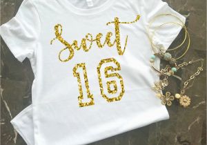 Birthday Girl Shirt 16 Sweet 16 Shirt Birthday Girl Shirt Sweet Sixteen Shirt 16th