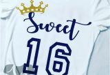 Birthday Girl Shirt 16 Sweet 16 Shirt Birthday Girl Shirt Sweet Sixteen Shirt