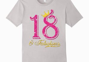 Birthday Girl Shirt 18 18th Birthday Girl Fabulous Princess Shirt Pl Polozatee