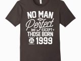 Birthday Girl Shirt 18 18th Birthday Shirt for 18 Years Old No Man is Perfect