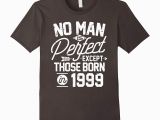 Birthday Girl Shirt 18 18th Birthday Shirt for 18 Years Old No Man is Perfect