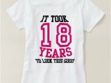 Birthday Girl Shirt 18 18th Birthday Tshirt Zazzle Com