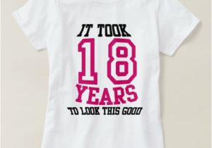 Birthday Girl Shirt 18 18th Birthday Tshirt Zazzle Com