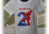 Birthday Girl Shirt 2t Personalized Boys Elmo Birthday Number Shirt 2t 3t 4t