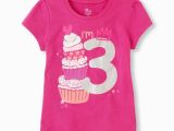 Birthday Girl Shirt 4t New 3rd Birthday 3 Years Baby Girls Cupcake Princess