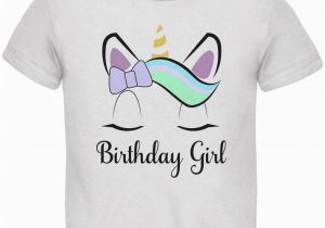 Birthday Girl Shirt Walmart Birthday Girl Unicorn toddler T Shirt Ebay
