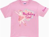 Birthday Girl Shirt Walmart Personalized Angelina Ballerina Birthday Girl toddler Pink