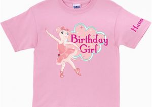 Birthday Girl Shirt Walmart Personalized Angelina Ballerina Birthday Girl toddler Pink