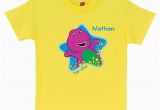 Birthday Girl Shirt Walmart Personalized Barney Birthday Pink Girls 39 T Shirt Walmart Com