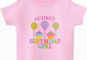 Birthday Girl Shirt Walmart Personalized Candyland Birthday Girl T Shirt Walmart Com
