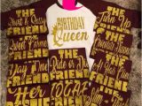 Birthday Girl Shirts with Friends Birthday Queen Friend Shirts Birthday Squad Shirt Friend