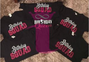 Birthday Girl Shirts with Friends Birthday Squad Shirt Birthday Queen Friend Squad Birthday