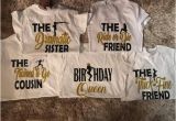 Birthday Girl Shirts with Friends Birthday Squad Shirts Birthday Girl Friend Squad Birthday