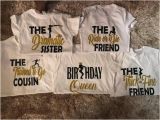 Birthday Girl Shirts with Friends Birthday Squad Shirts Birthday Girl Friend Squad Birthday
