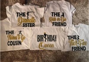 Birthday Girl Shirts with Friends Birthday Squad Shirts Birthday Girl Friend Squad Birthday