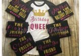 Birthday Girl Shirts with Friends Birthday Squad Shirts Birthday Shirts for Friends