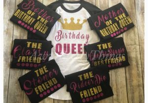 Birthday Girl Shirts with Friends Birthday Squad Shirts Birthday Shirts for Friends