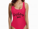 Birthday Girl Swimsuit Birthday Suit Swimsuit Birthday Swim Birthday Bathing Suit