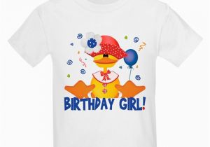Birthday Girl T Shirts for toddlers Birthday Girl Duckie Kids Kids Light T Shirt Birthday Girl