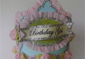 Birthday Girl Tiara Adults Birthday Girl Birthday Crown Hat Adult or Child