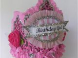Birthday Girl Tiara for Adults Birthday Girl Birthday Crown Hat Adult or Child Pink