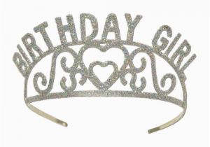 Birthday Girl Tiaras Glittered Birthday Girl Tiara Partycheap