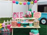 Birthday Girl Trailer Kitschy Camper Trailer Birthday Party Project Nursery