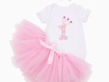 Birthday Girl Tutu Sets Baby Girls 39 Pink 1st Birthday Tutu Outfit Set Dresses Ebay