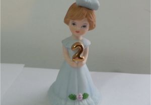 Birthday Girls Figurines Vintage Growing Up Birthday Girls Figurine Collectible 1982