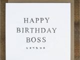 Birthday Greeting Card for Boss 39 Happy Birthday Boss 39 Card by Zoe Brennan